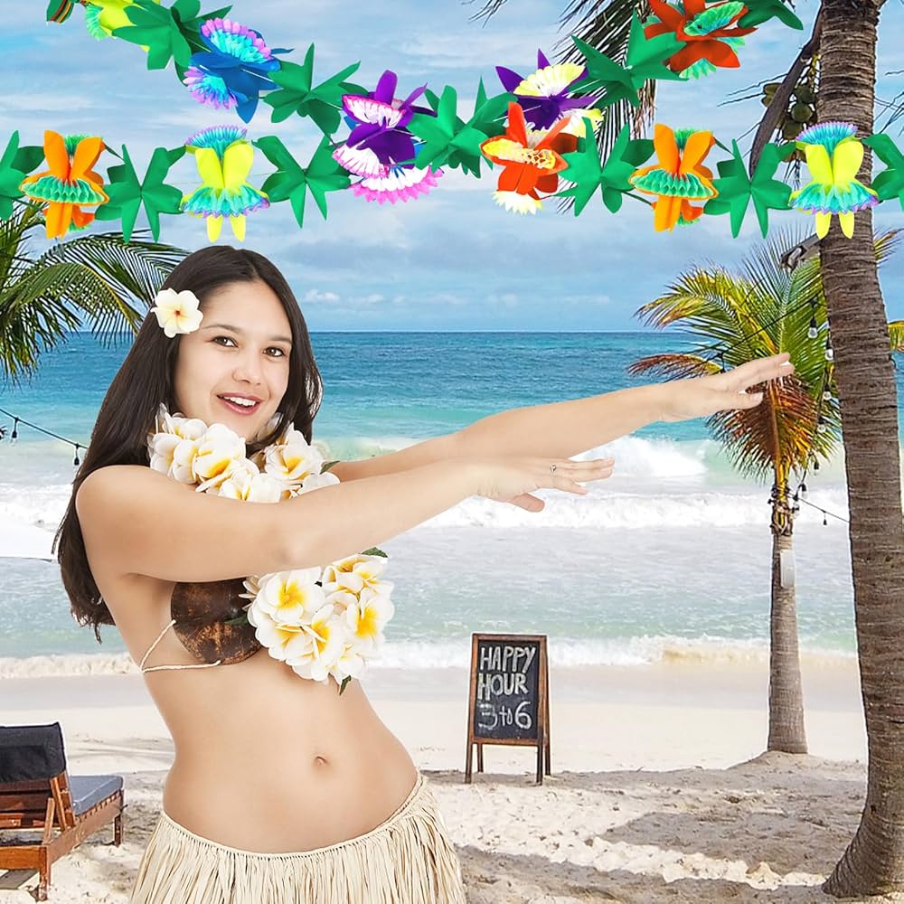 Amazon.com: FUTUREPLUSX 6PCS Tropical Garland Party